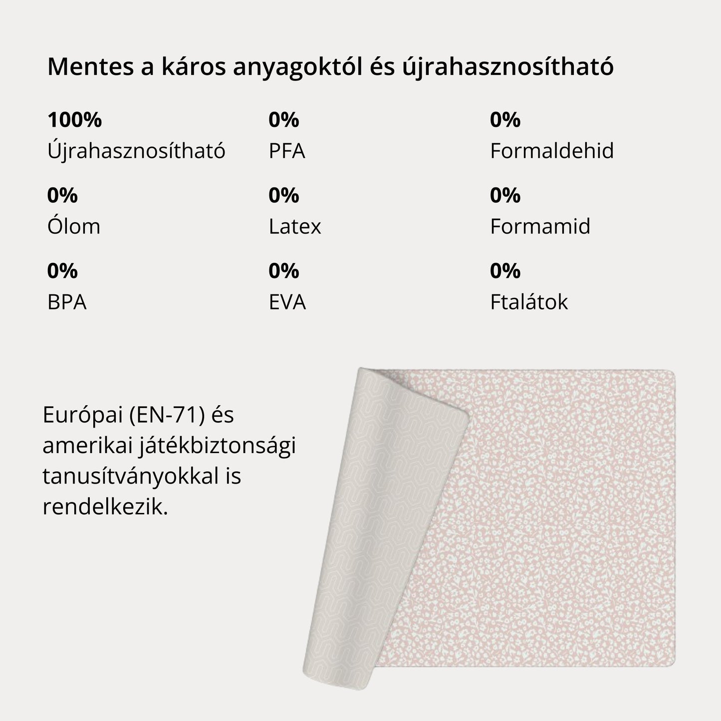 Párizsi Virágzás Játszószőnyeg